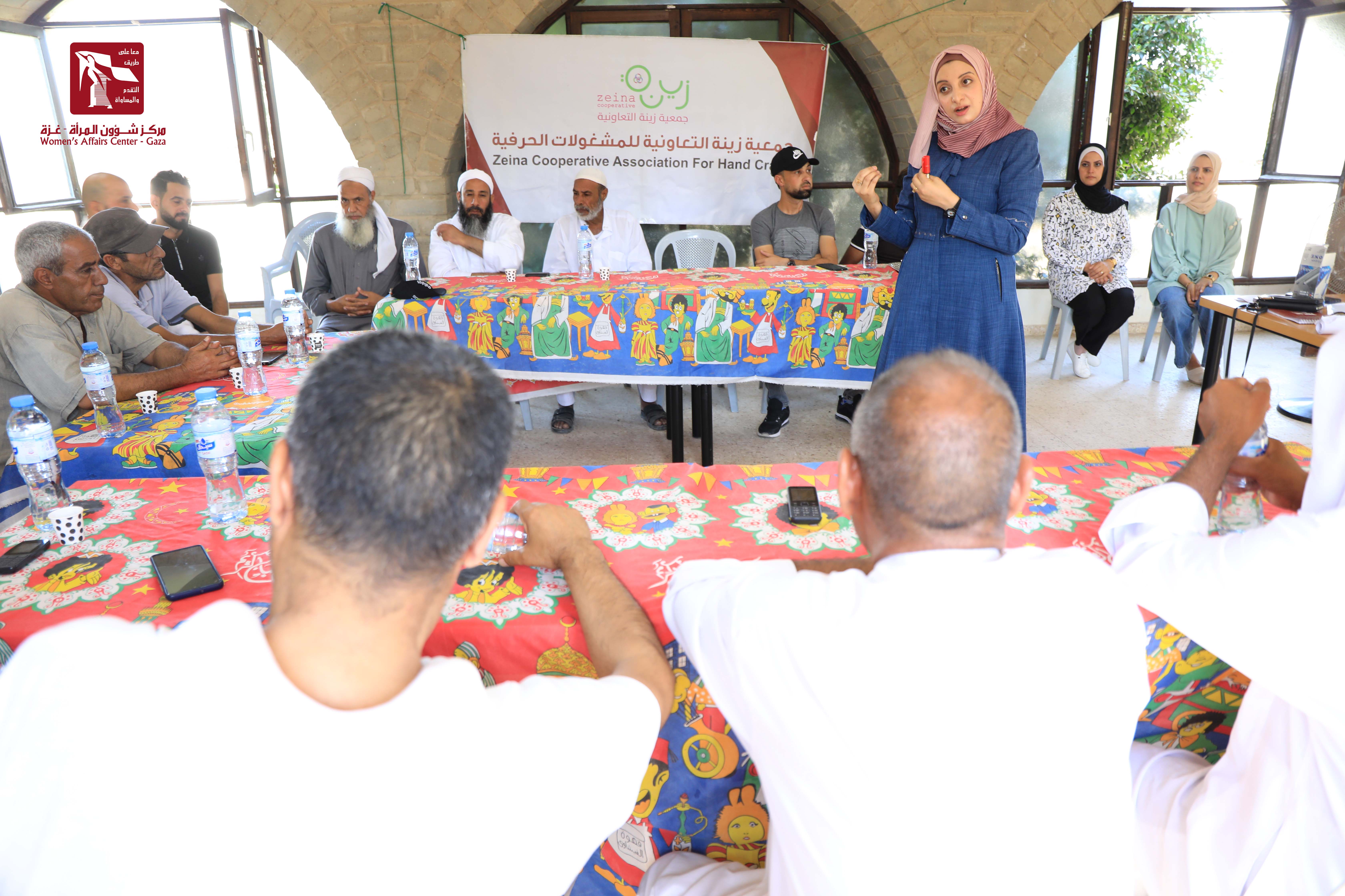 مركز شؤون المرأة ينفذ "14" ورشة بالشراكة مع برنامج غزة للصحة النفسية